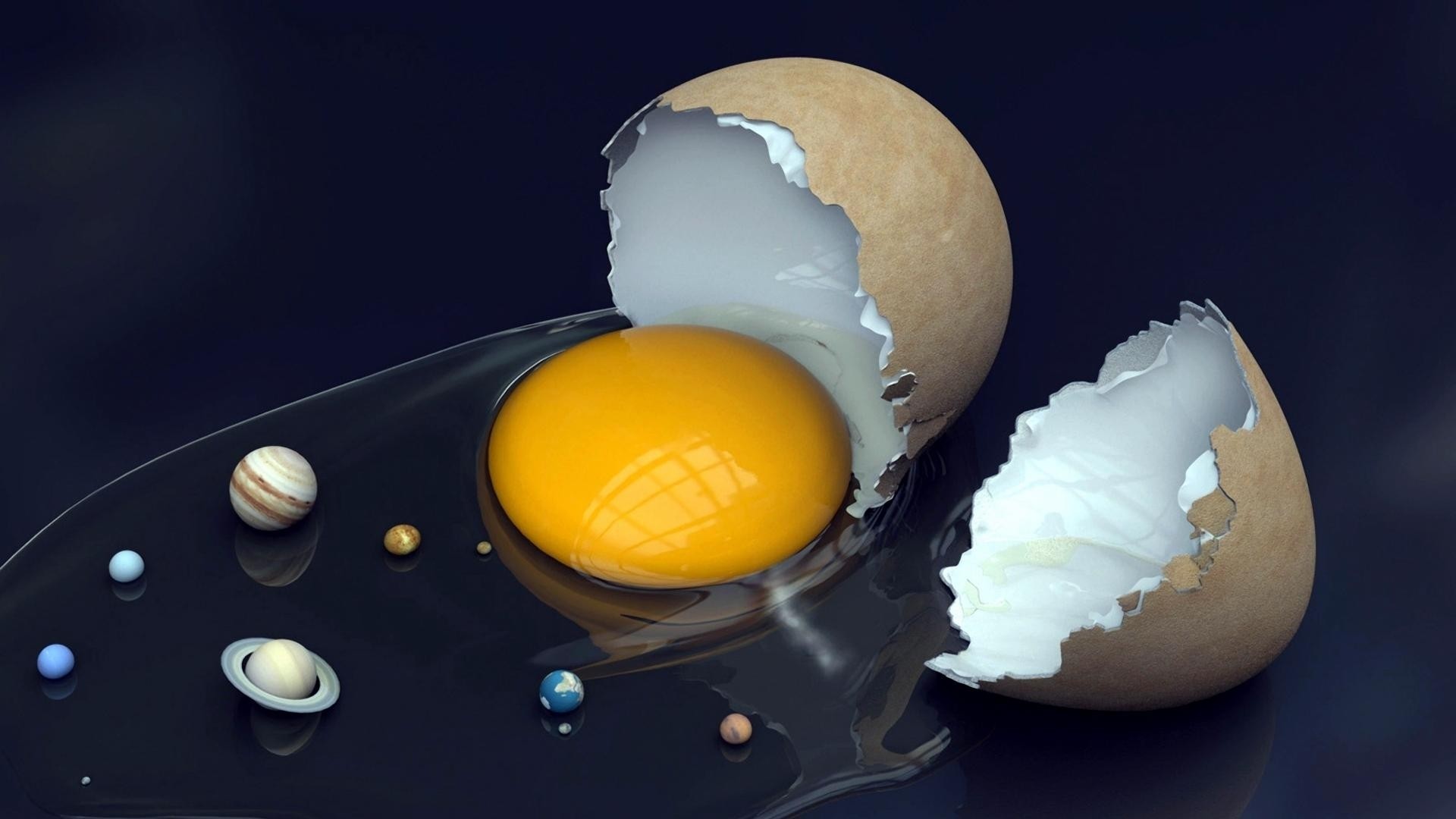 Universe in an egg